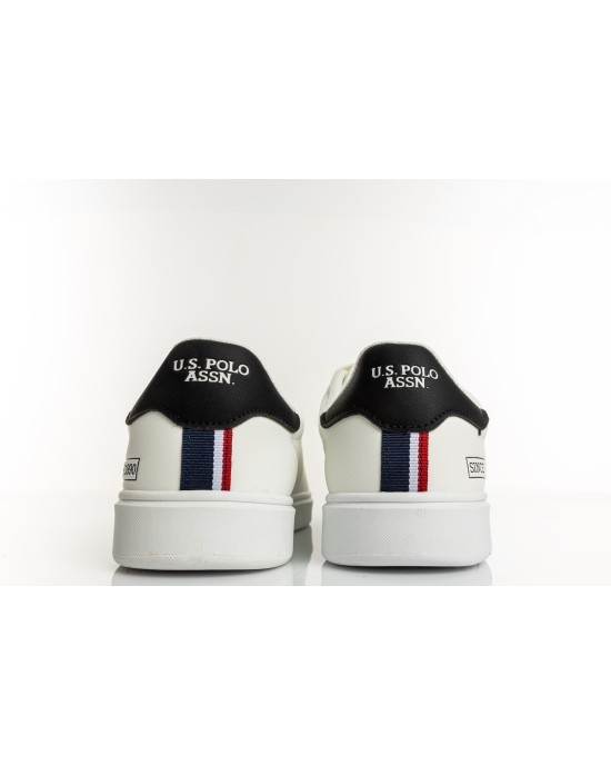 Παπούτσι U.S.POLO ASSN. άσπρο CASUAL