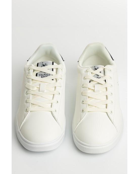 Παπούτσι U.S.POLO ASSN. άσπρο CASUAL