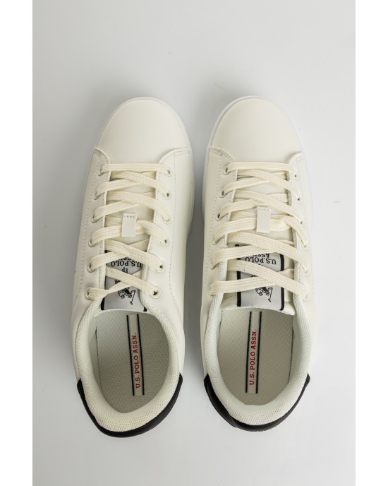 Παπούτσι U.S.POLO ASSN. άσπρο CASUAL