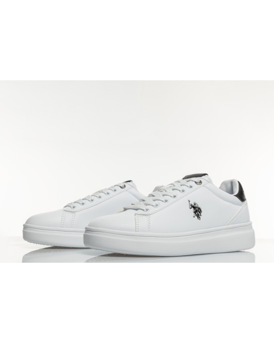 Παπούτσι U.S.POLO ASSN. άσπρο CASUAL