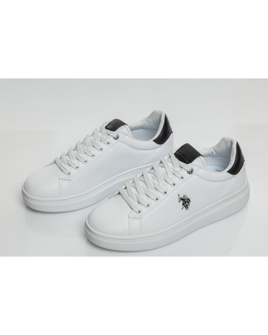 Παπούτσι U.S.POLO ASSN. άσπρο CASUAL