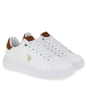 Παπούτσι U.S.POLO ASSN. άσπρο