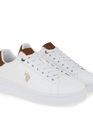 Παπούτσι U.S.POLO ASSN. άσπρο