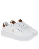 Παπούτσι U.S.POLO ASSN. άσπρο CASUAL