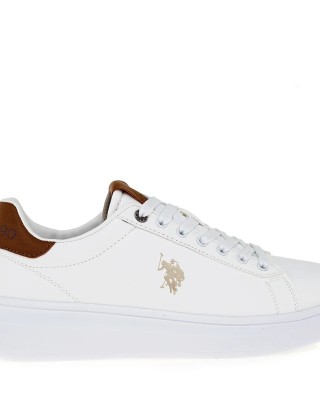 Παπούτσι U.S.POLO ASSN. άσπρο