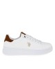 Παπούτσι U.S.POLO ASSN. άσπρο CASUAL