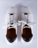 Δερμάτινο παπούτσι 19V69 Italia Versace Abbigliamento άσπρο CASUAL
