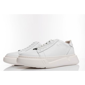 Παπούτσι 19V69 Italia Versace Abbigliamento άσπρο