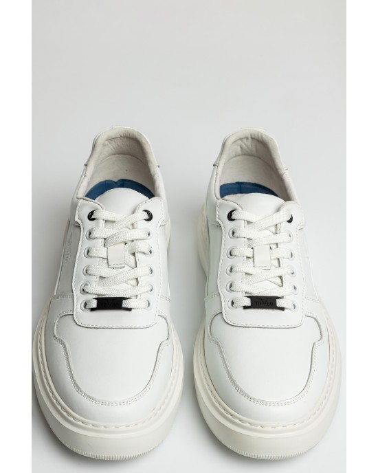 Παπούτσι 19V69 Italia Versace Abbigliamento άσπρο CASUAL