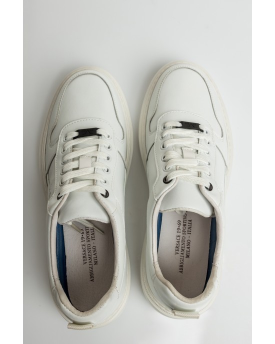 Παπούτσι 19V69 Italia Versace Abbigliamento άσπρο CASUAL