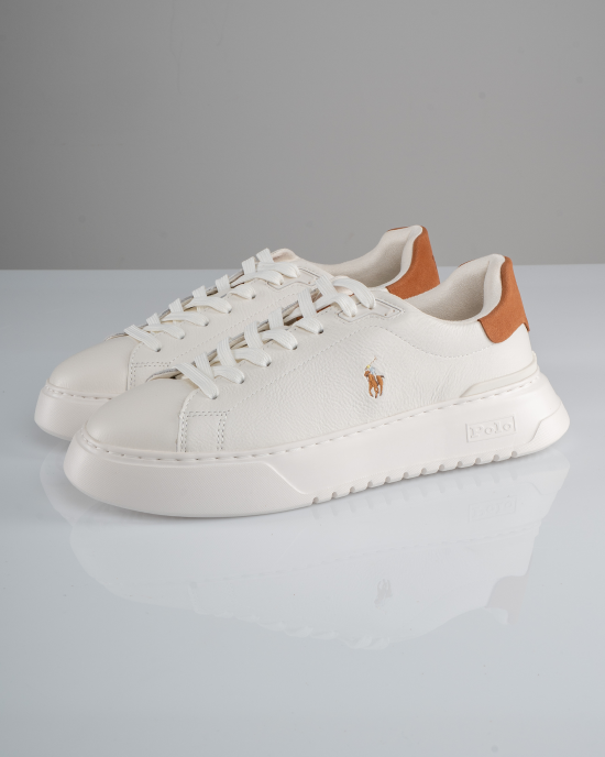 Παπούτσι Polo Ralph Lauren άσπρο CASUAL