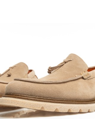 Παπούτσι 19V69 Italia Versace Abbigliamento μπεζ