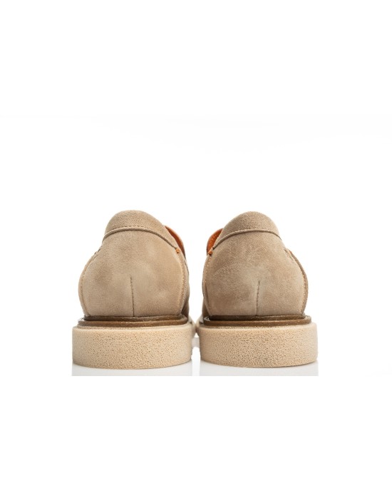 Παπούτσι 19V69 Italia Versace Abbigliamento μπεζ LOAFERS