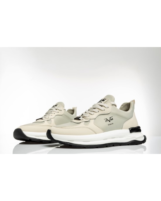 Παπούτσι 19V69 Italia Versace Abbigliamento μπεζ LOAFERS