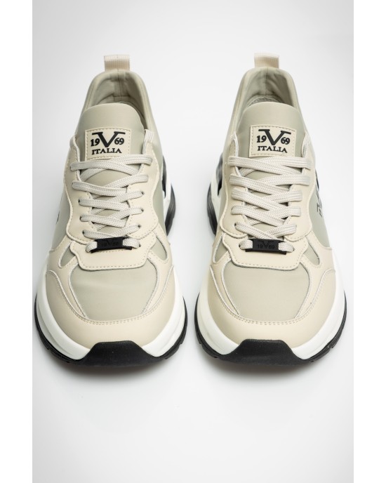 Παπούτσι 19V69 Italia Versace Abbigliamento μπεζ LOAFERS