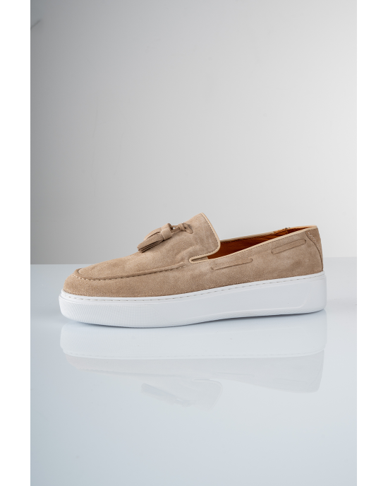 Παπούτσι Riviera Exclusive μπεζ LOAFERS