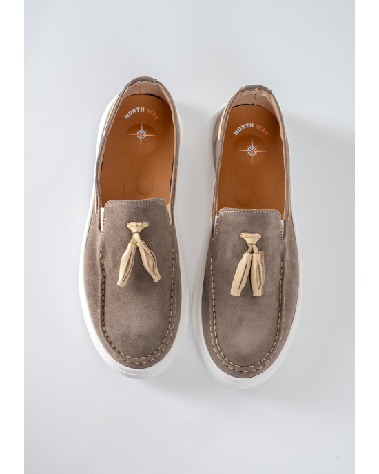 Παπούτσι Northway μπεζ LOAFERS