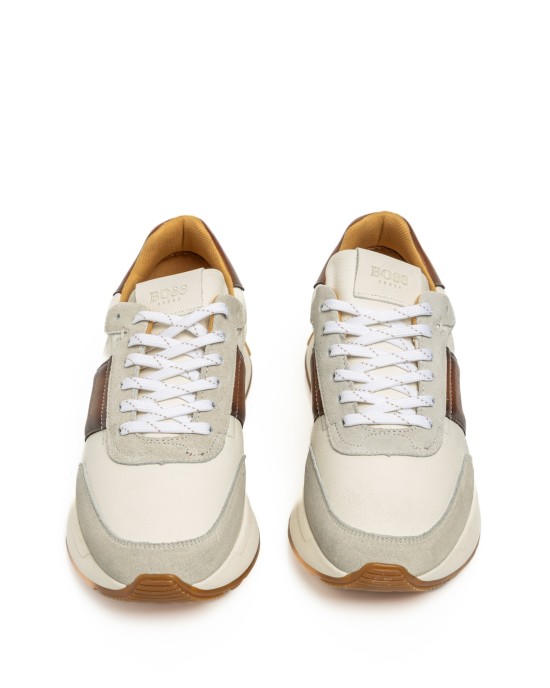Παπούτσι Boss Shoes μπεζ CASUAL