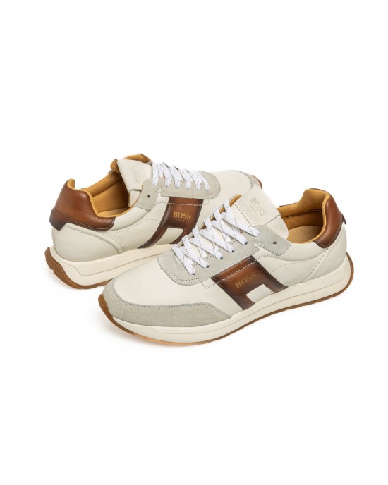 Παπούτσι Boss Shoes μπεζ CASUAL