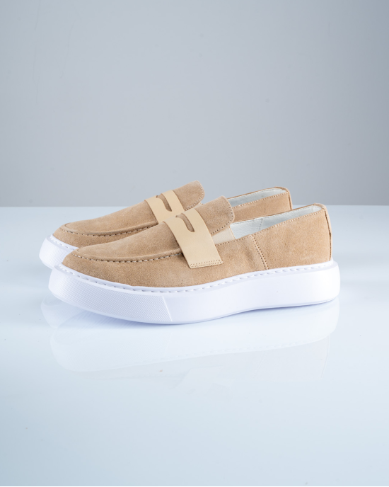 Παπούτσι Northway μπεζ LOAFERS