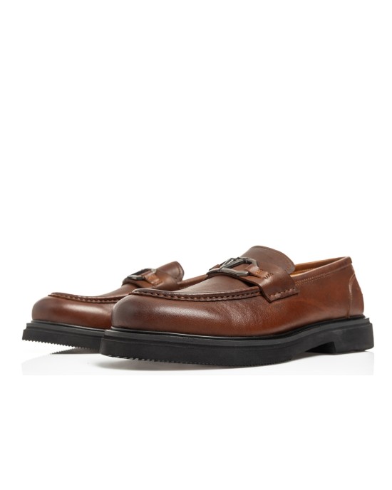 Παπούτσι 19V69 Italia Versace Abbigliamento ταμπά LOAFERS