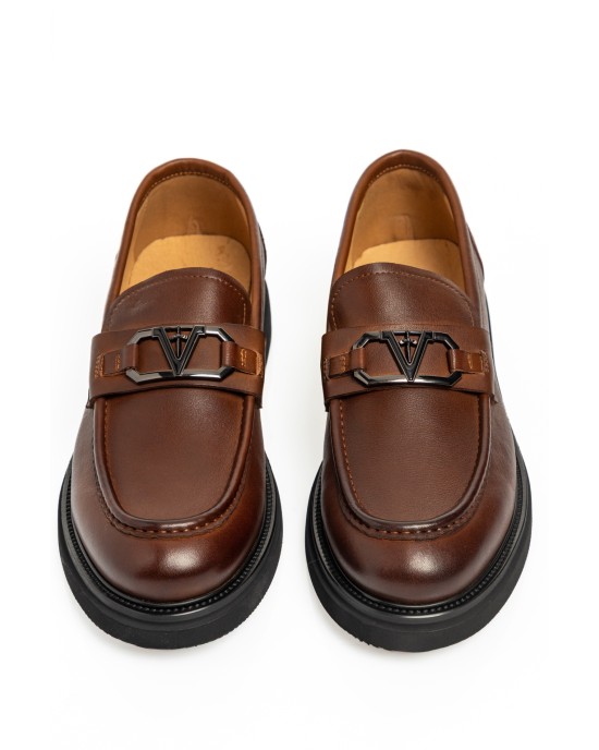 Παπούτσι 19V69 Italia Versace Abbigliamento ταμπά LOAFERS