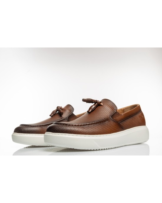 Παπούτσι 19V69 Italia Versace Abbigliamento ταμπά LOAFERS