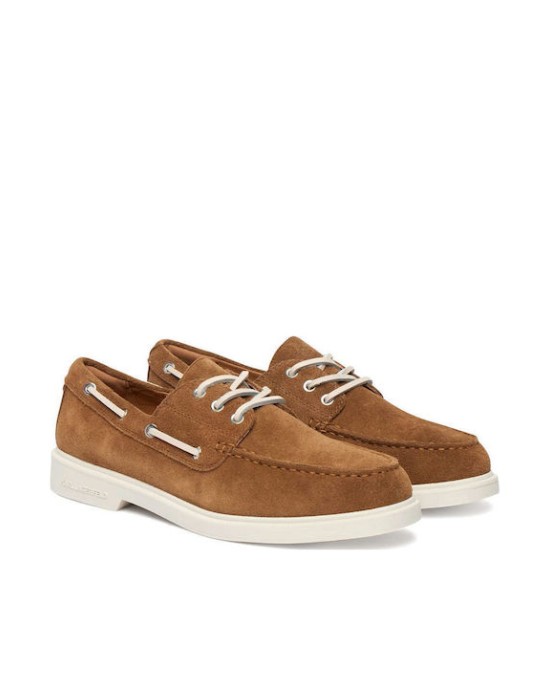 Παπούτσι Karl Lagerfeld καφέ LOAFERS