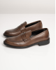 Παπούτσι Over/D καφέ LOAFERS