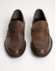 Παπούτσι Over/D καφέ LOAFERS