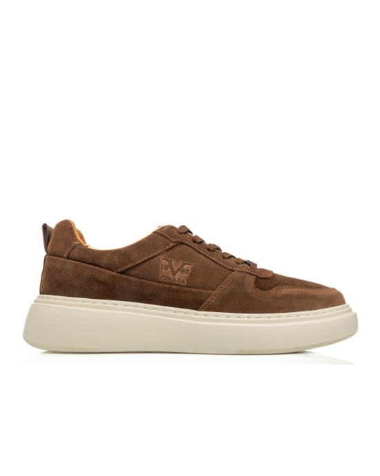 Παπούτσι 19V69 Italia Versace Abbigliamento καφέ CASUAL