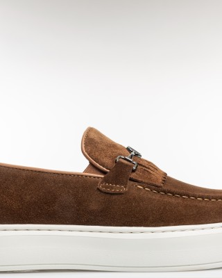 Παπούτσι 19V69 Italia Versace Abbigliamento καφέ