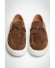 Παπούτσι 19V69 Italia Versace Abbigliamento καφέ LOAFERS