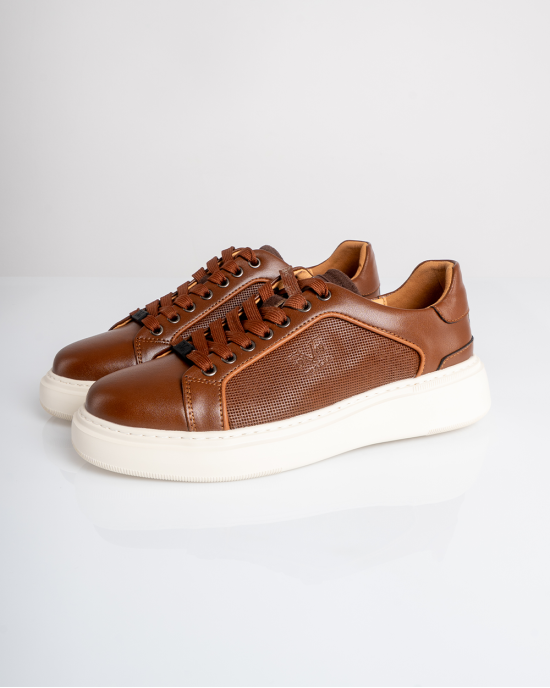 Παπούτσι 19V69 Italia Versace Abbigliamento καφέ CASUAL
