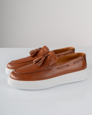 Παπούτσι Riviera Exclusive καφέ