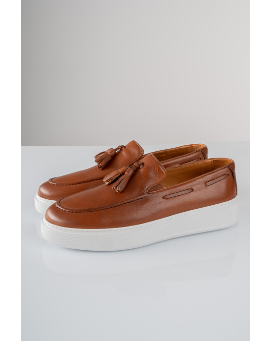 Παπούτσι Riviera Exclusive καφέ LOAFERS