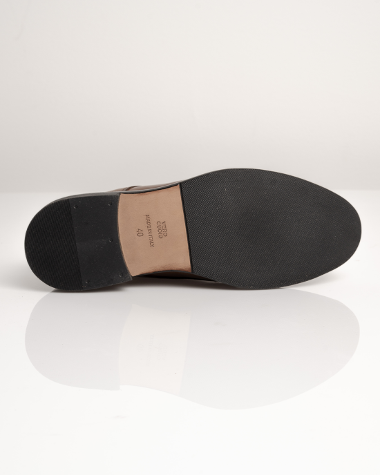 Παπούτσι Over/D καφέ LOAFERS