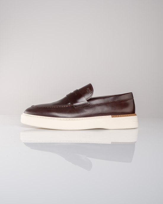 Παπούτσι Boss Shoes καφέ LOAFERS