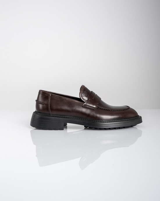 Παπούτσι Boss Shoes καφέ LOAFERS