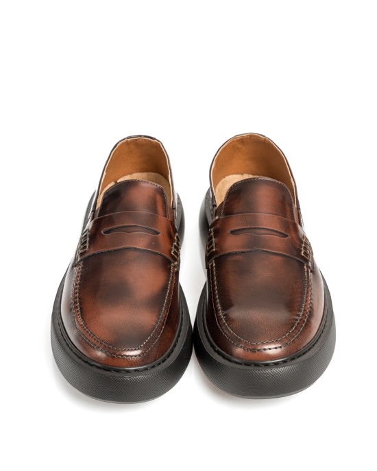Παπούτσι Northway καφέ LOAFERS