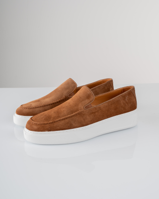 Παπούτσι Riviera Exclusive καφέ