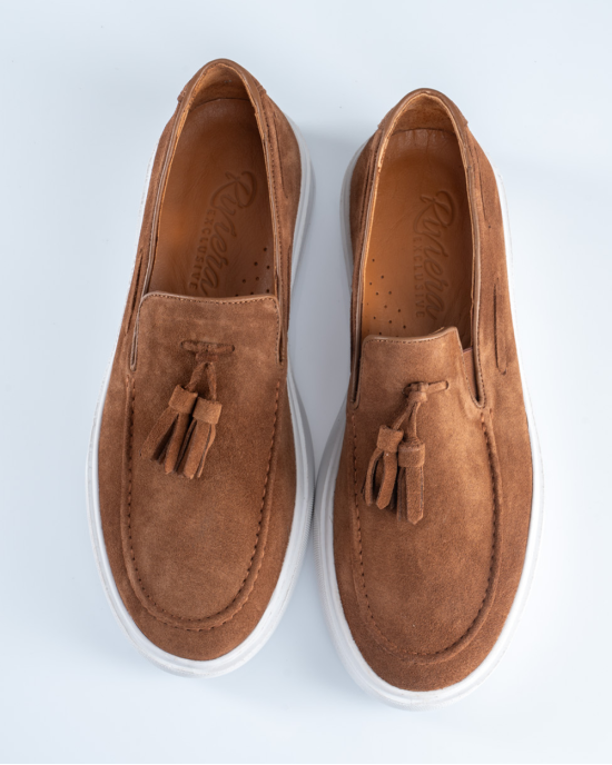 Παπούτσι Riviera Exclusive καφέ LOAFERS