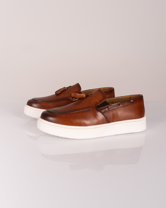 Παπούτσι Giacomo Carlo καφέ LOAFERS