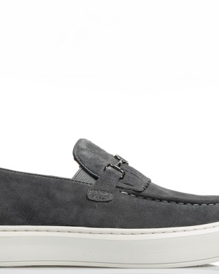 Παπούτσι 19V69 Italia Versace Abbigliamento γκρι