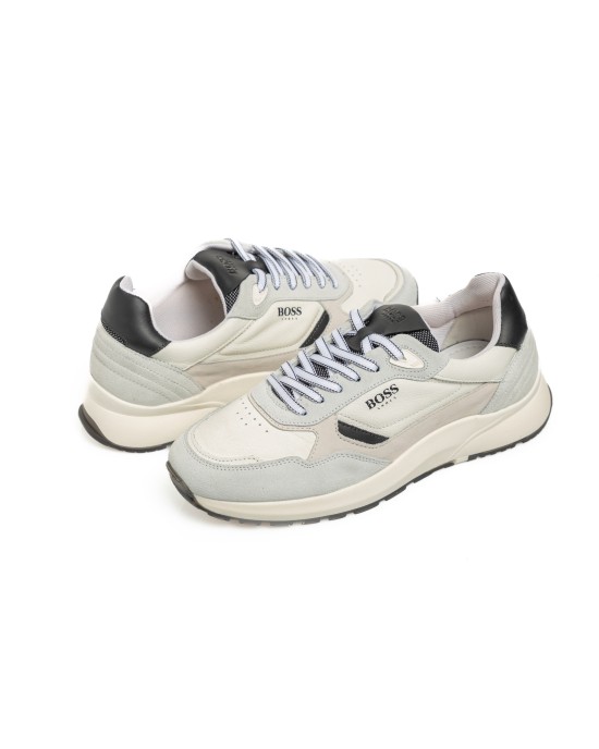 Παπούτσι Boss Shoes γκρι CASUAL