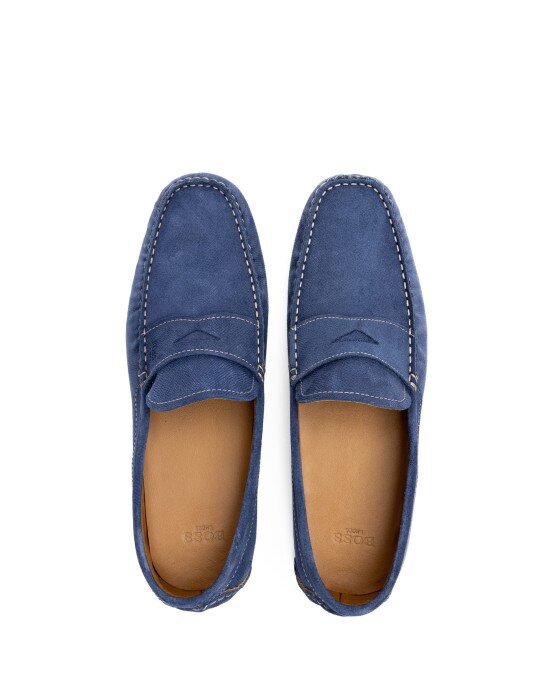 Παπούτσι Boss Shoes γαλάζιο LOAFERS