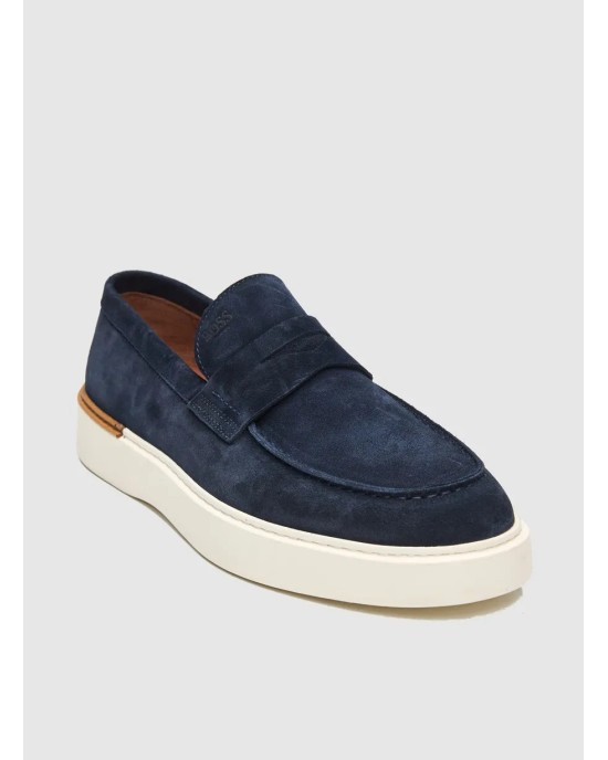 Παπούτσι Boss Shoes μπλε LOAFERS