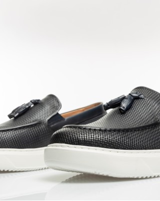 Παπούτσι 19V69 Italia Versace Abbigliamento μπλε