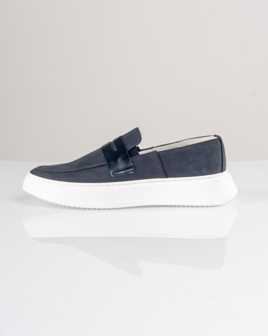 Παπούτσι Northway μπλε LOAFERS