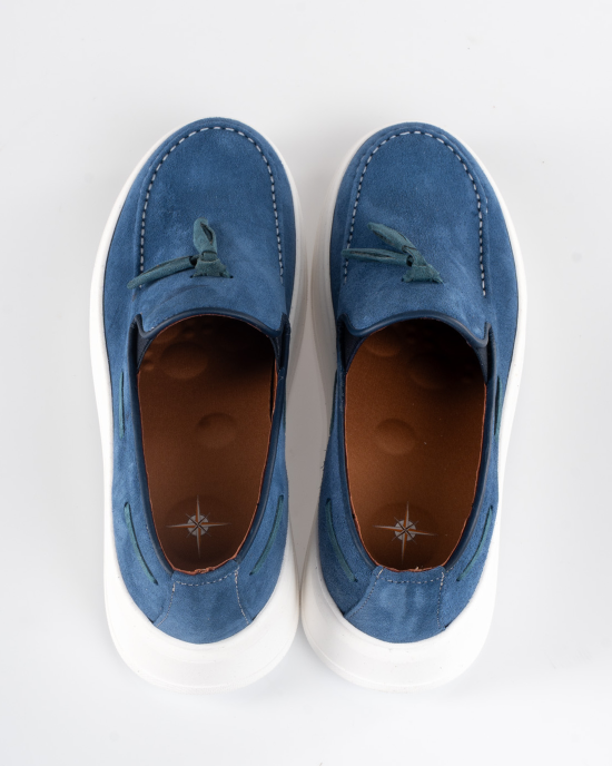 Παπούτσι Northway μπλε LOAFERS